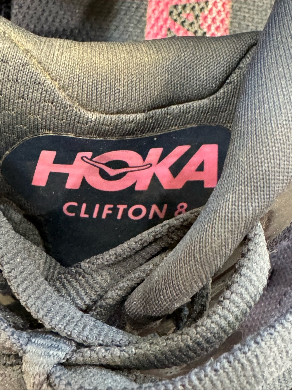 HOKA Wmns Clifton 8 'Outer Space Atlantis SKU 1119394 Size 8B Blue /teal/pink - Picture 9 of 11